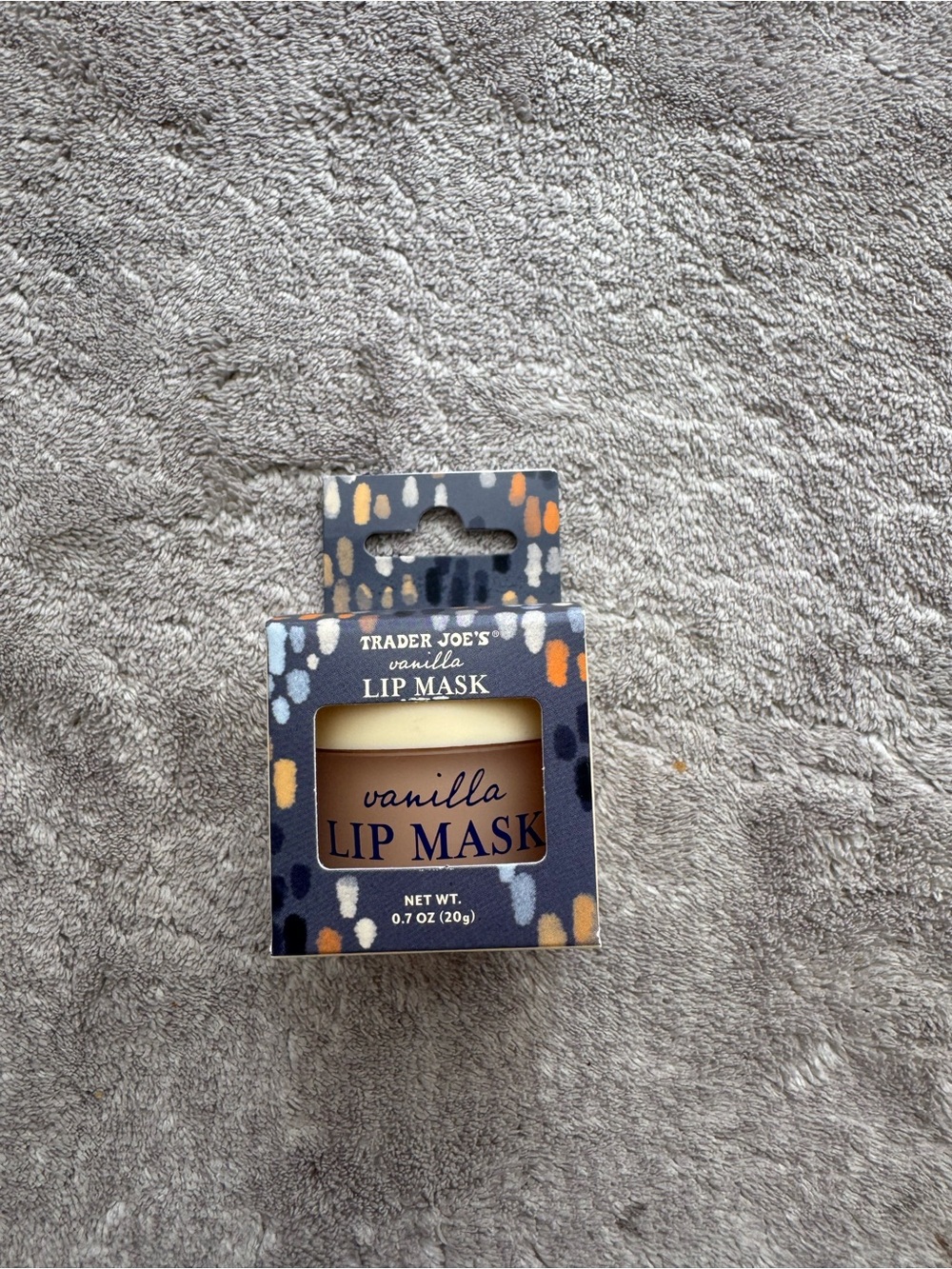 Trader Joe's Vanilla Lip Mask — Cream Moisturizing Balm